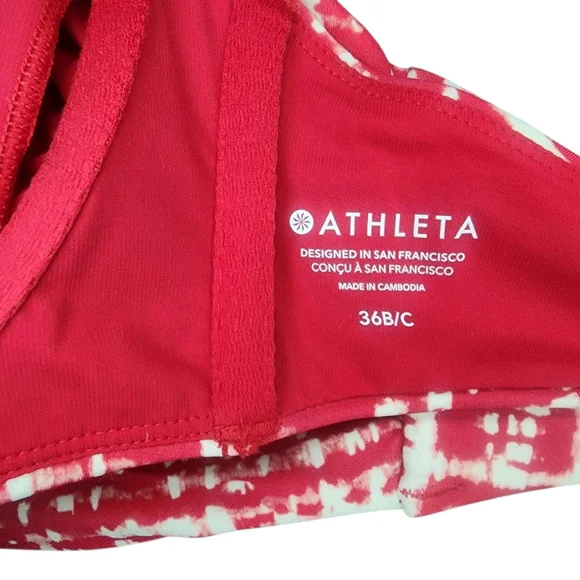 Athleta Square Neck Bikini Top, Womens 36B/C - Picture 4 of 4